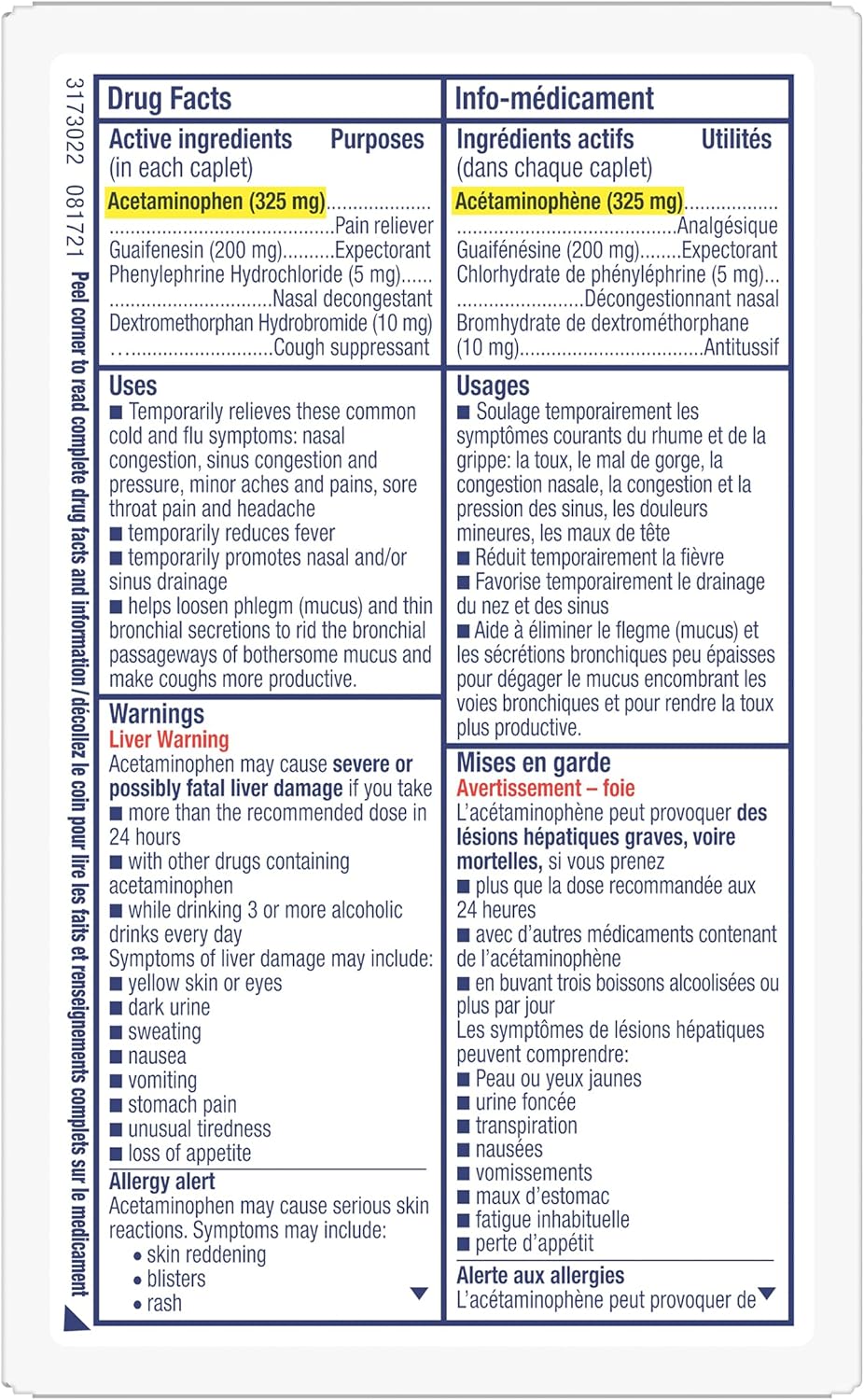 Multi-Action Congestion, Cold, & Cough Caplets | Mucinex | 20 count