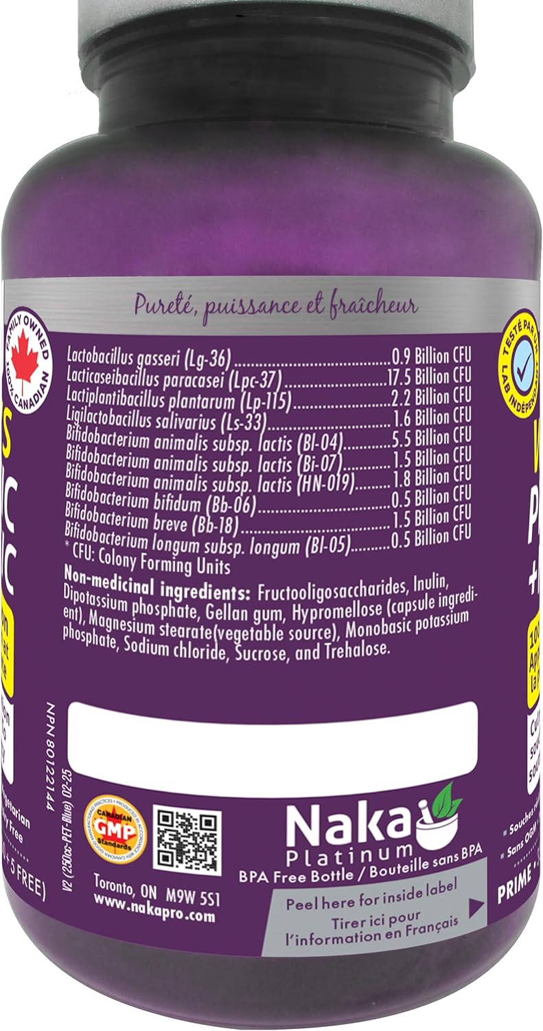 Platinum Women's Probiotic + Prebiotic | Naka Platinum® | 30+5 Capsules