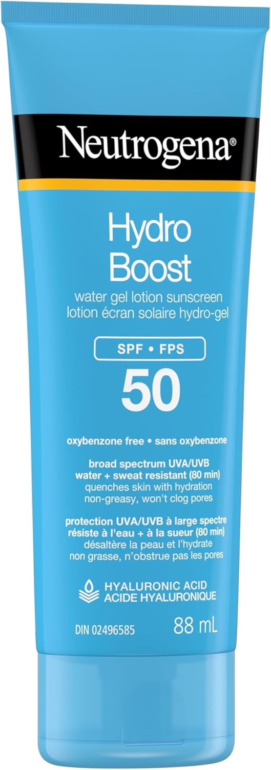 Hydro Boost Water Gel Sunscreen Lotion with Broad Spectrum SPF 50| Neutrogena® | 88ml