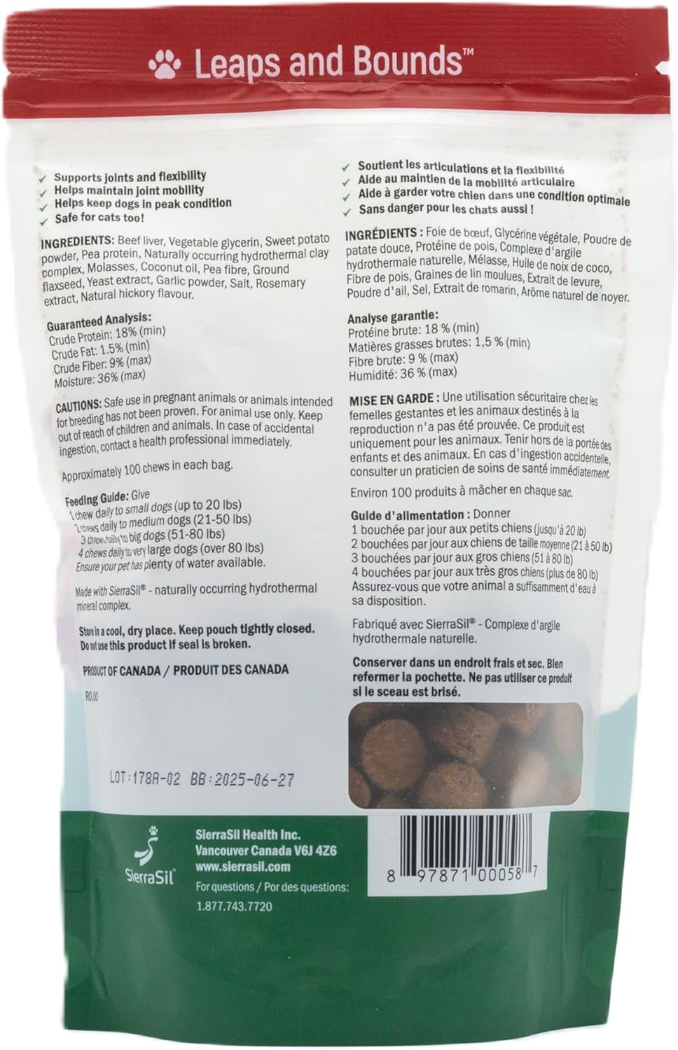 Soft Chews | SierraSil® LEAPS & BOUNDS | 300g