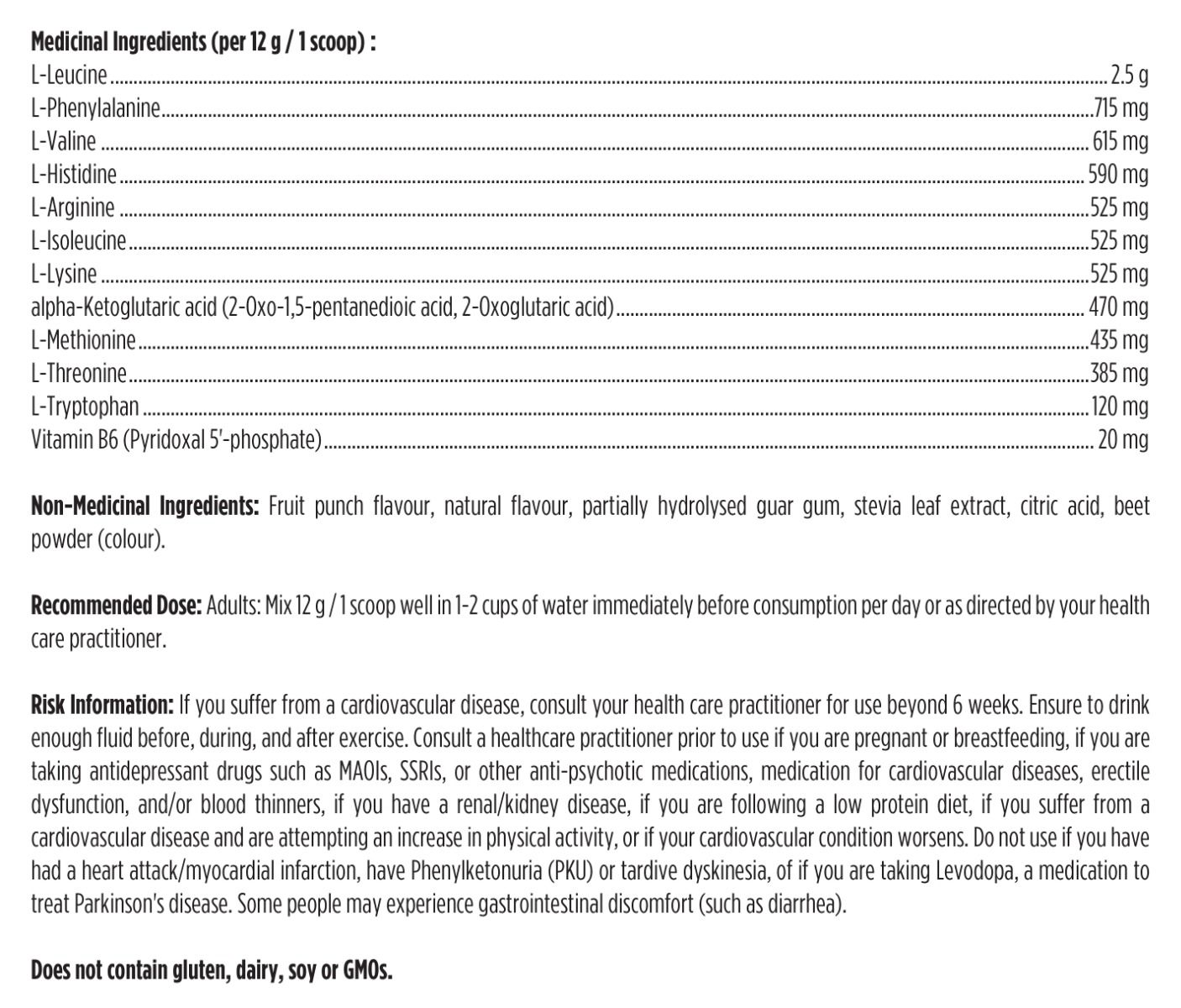 Amino Acid Supreme™ | Designs for Health® | 30 Servings / 360g