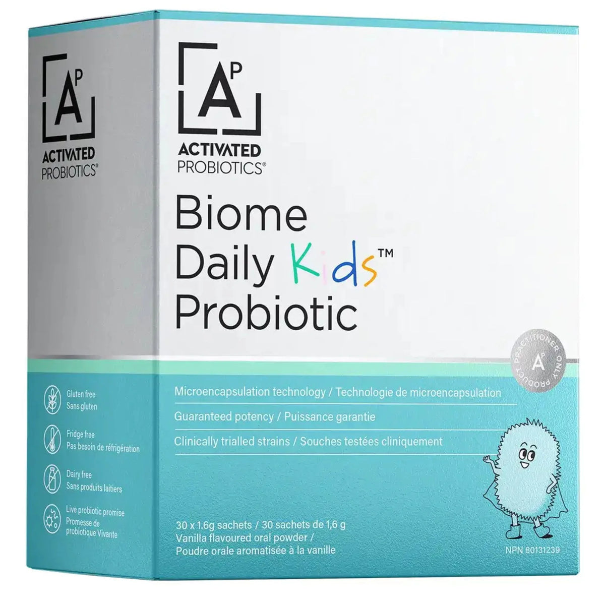 Biome Daily Kids Probiotic | Activated Probiotics® | 30 Capsules