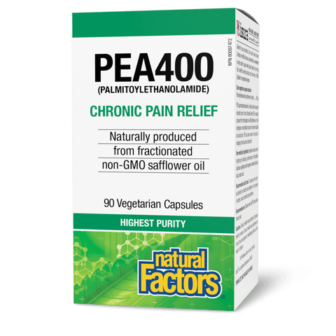 PEA400 Palmitoylethanolamide | Natural Factors® | 90 Capsules