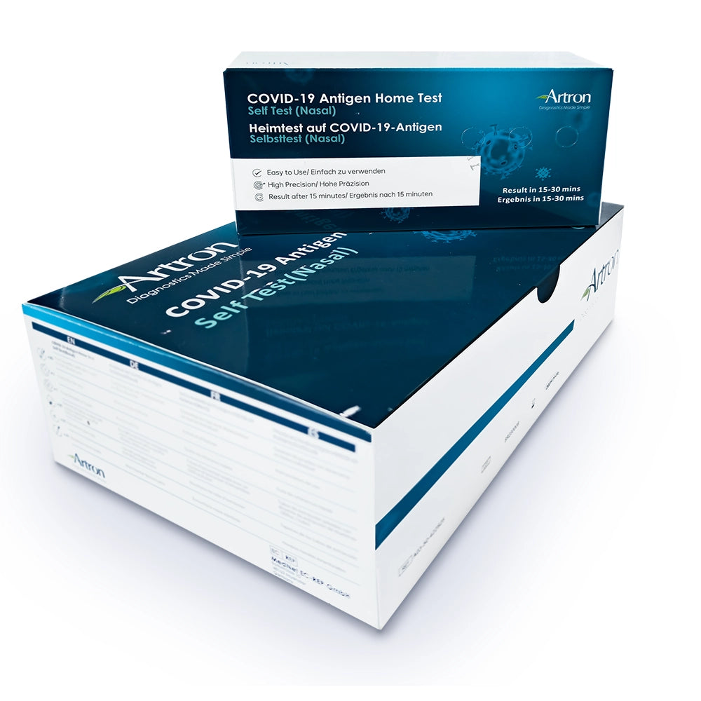 Rapid COVID-19 Antigen Self Test (Nasal) | Artron | 5 Tests/Box