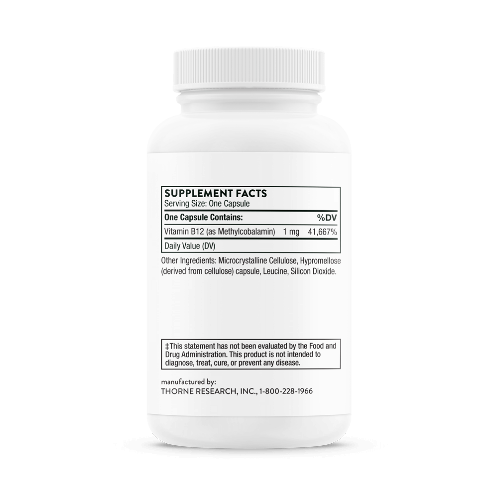 Vitamin B12 | Thorne® | 60 Capsules