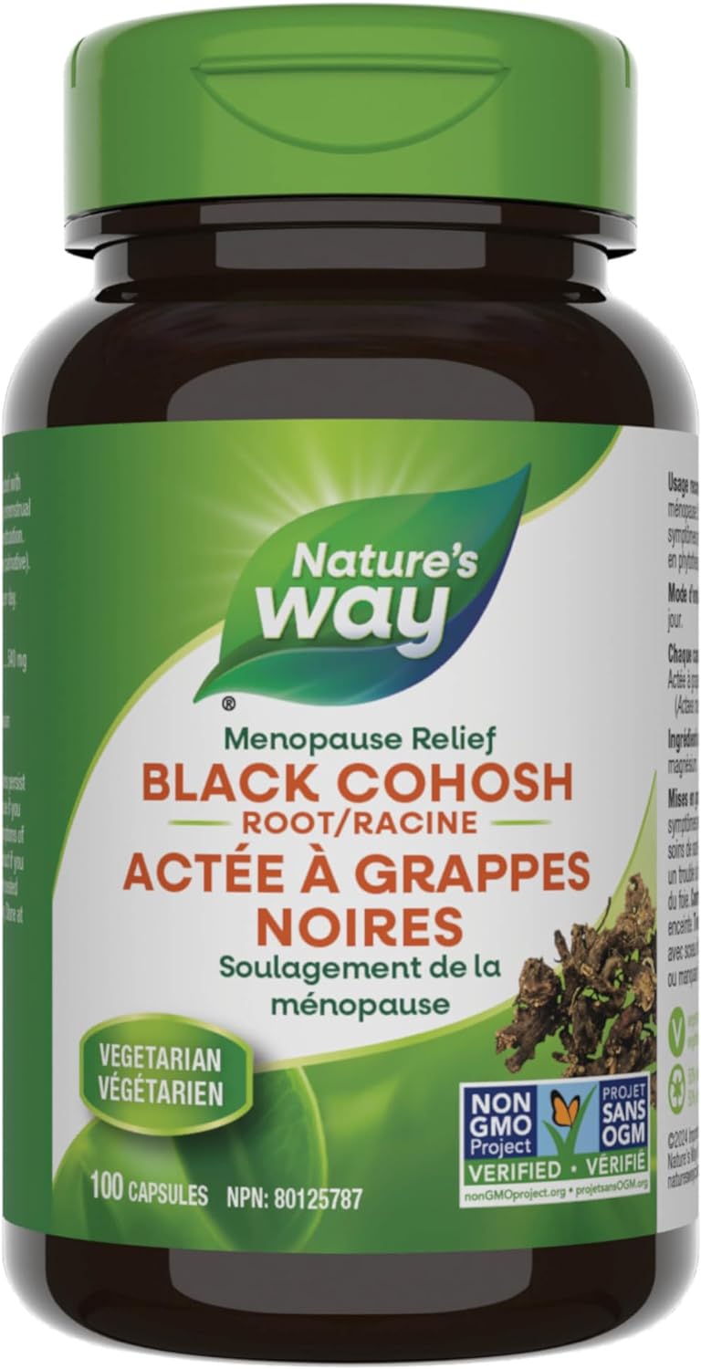 Black Cohosh Root 540mg | Nature's Way® | 100 Vegetarian Capsules