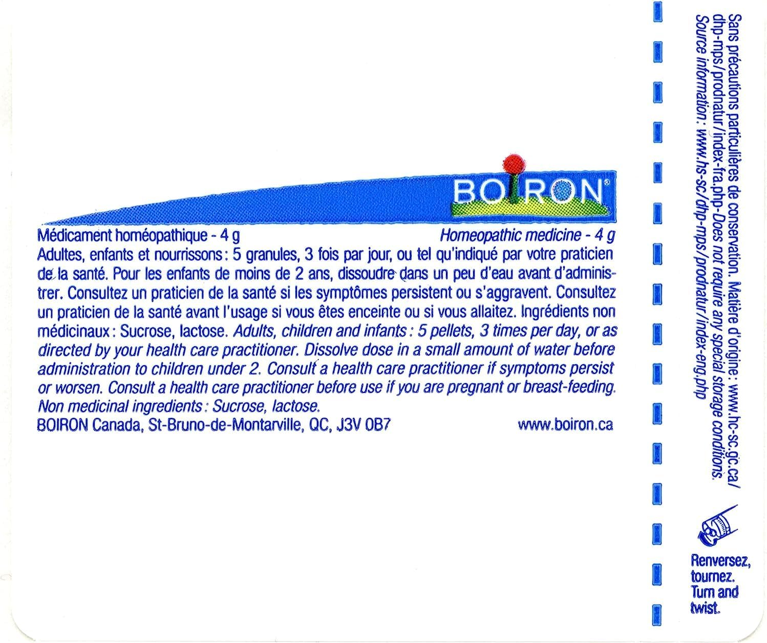 Rhus toxicodendron 30ch | Boiron® |Each tube contains 4 g (approximately 80 pellets)