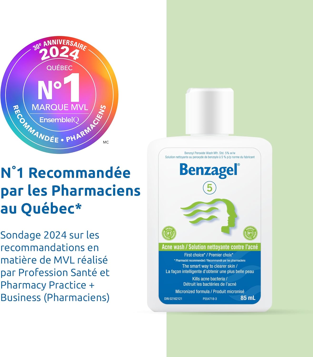 Acne Wash | Benzagel® | 85 mL
