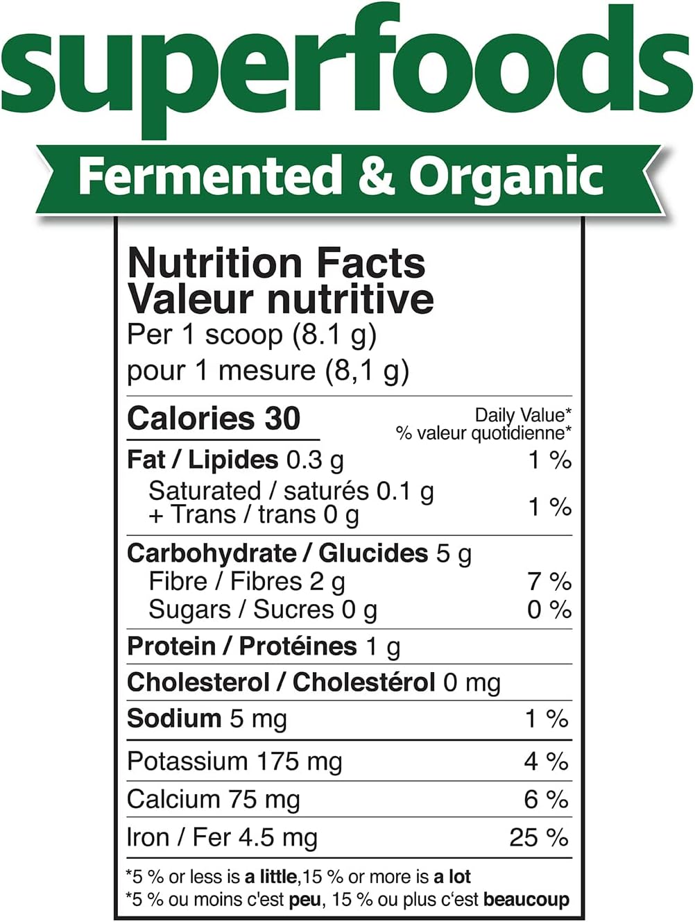 Fermented & Organic SuperFoods Green Foods & Fermented Mushroom Complex | Prairie Naturals® |150 Gram