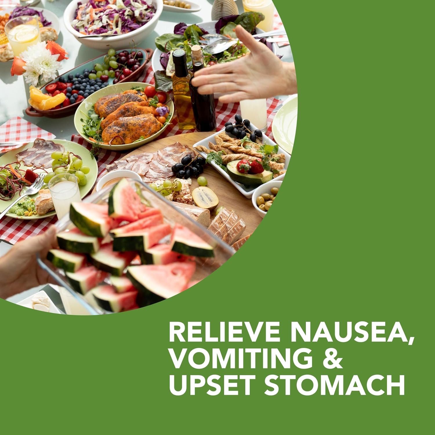 Nausea and Upset Stomach Relief with Organic Ginger Extract | Gravol Ginger™ | 24 Liquid Gel Capsules