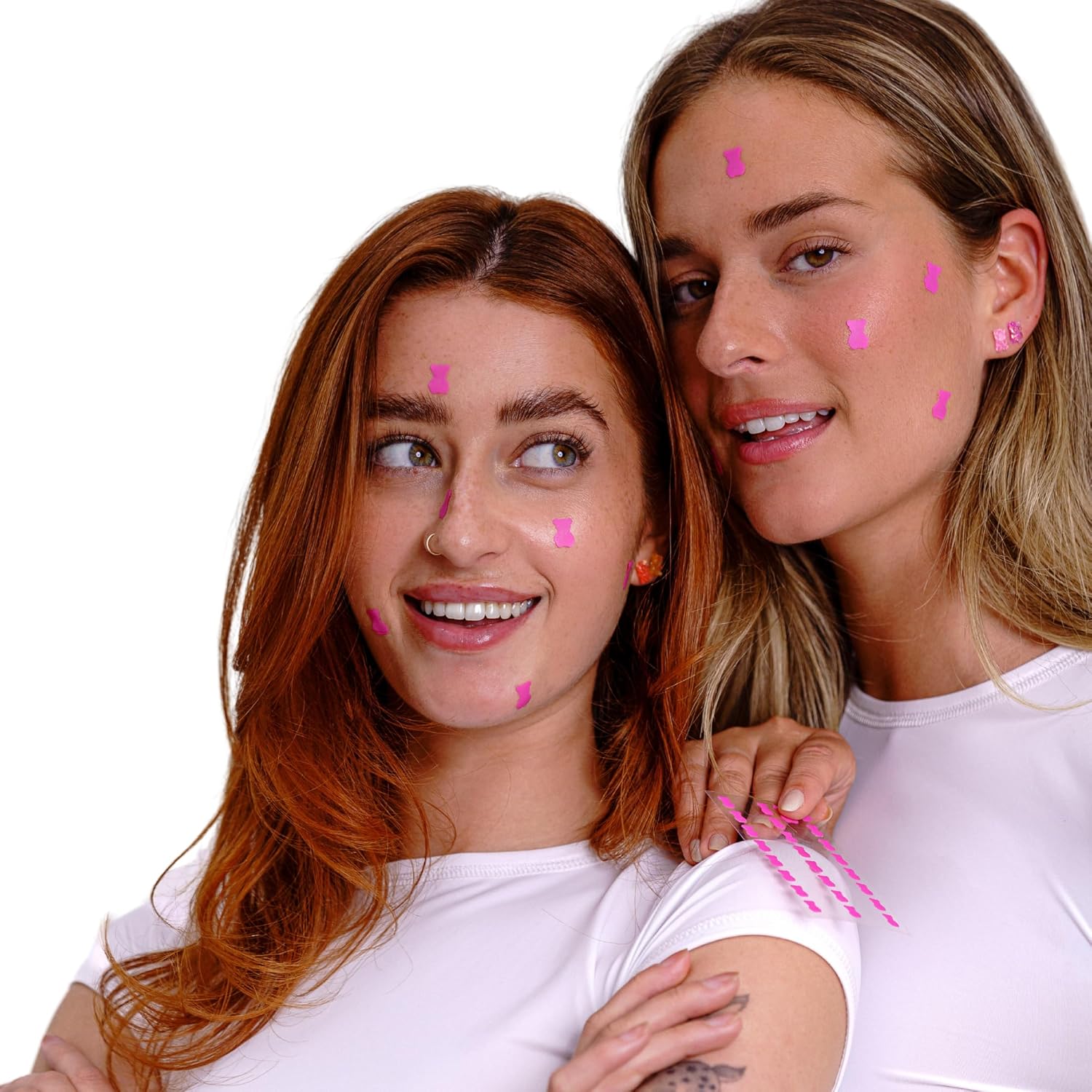 Acne Treatment Patches | Sunny Teddy | 72 Pink Teddy Patches