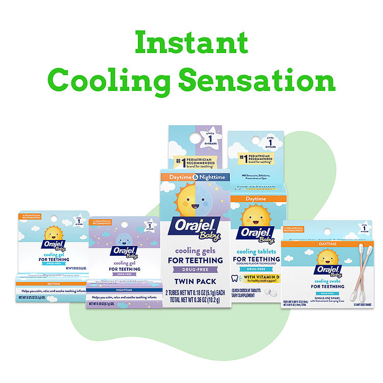 Cooling Gels for Teething Infants | Baby Orajel™ | 9.4 gr