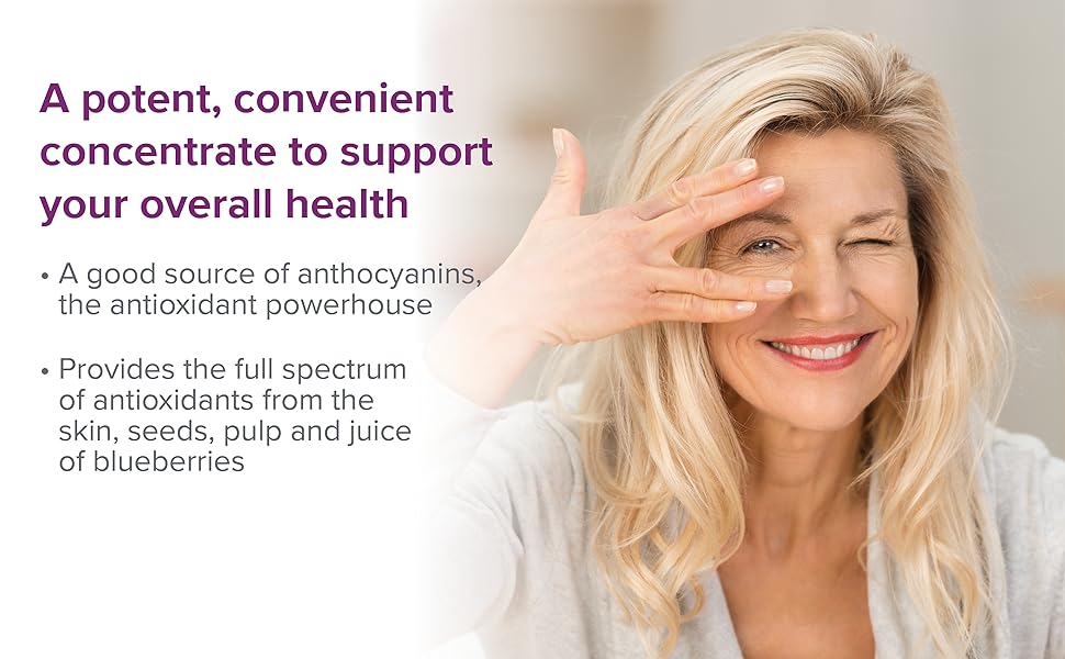 BlueRich® Super Strength Blueberry Concentrate | Natural Factors® | 90 or 180 Softgels