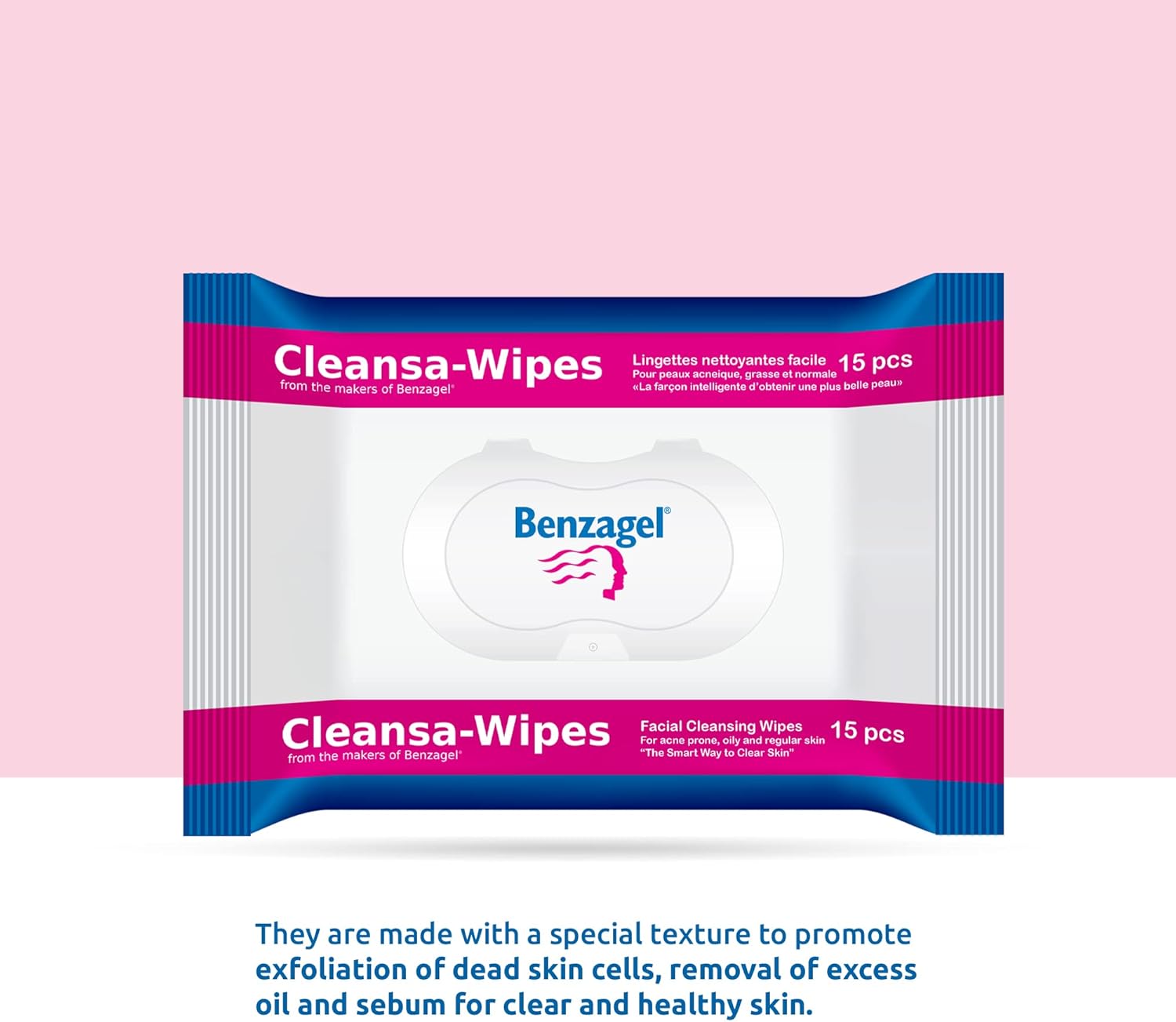 Cleansa-Wipes | Benzagel® | 15pcs/Pack