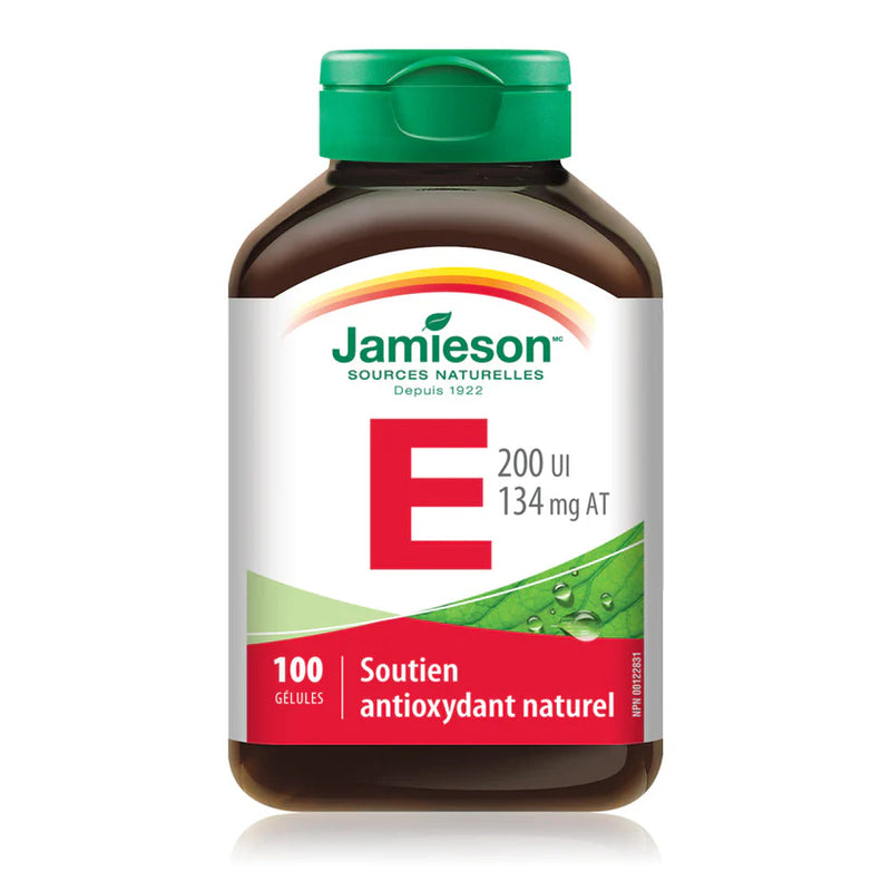 Vitamin E 200 IU | Jamieson™ | 100 Softgels
