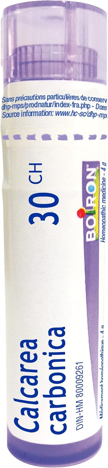Calcarea carbonica 30ch| Boiron | Each tube contains 4 g (approximately 80 pellets)