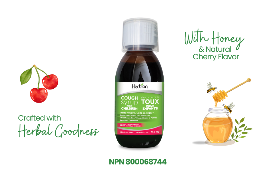 Children Cough Syrup | Herbion Naturals | 150 mL (5 FL Oz)