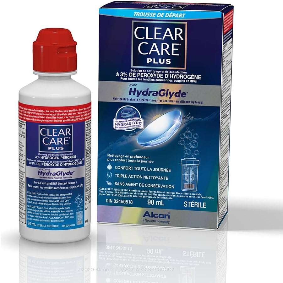 Contact Lens Solution|Clear Care Plus |90ml
