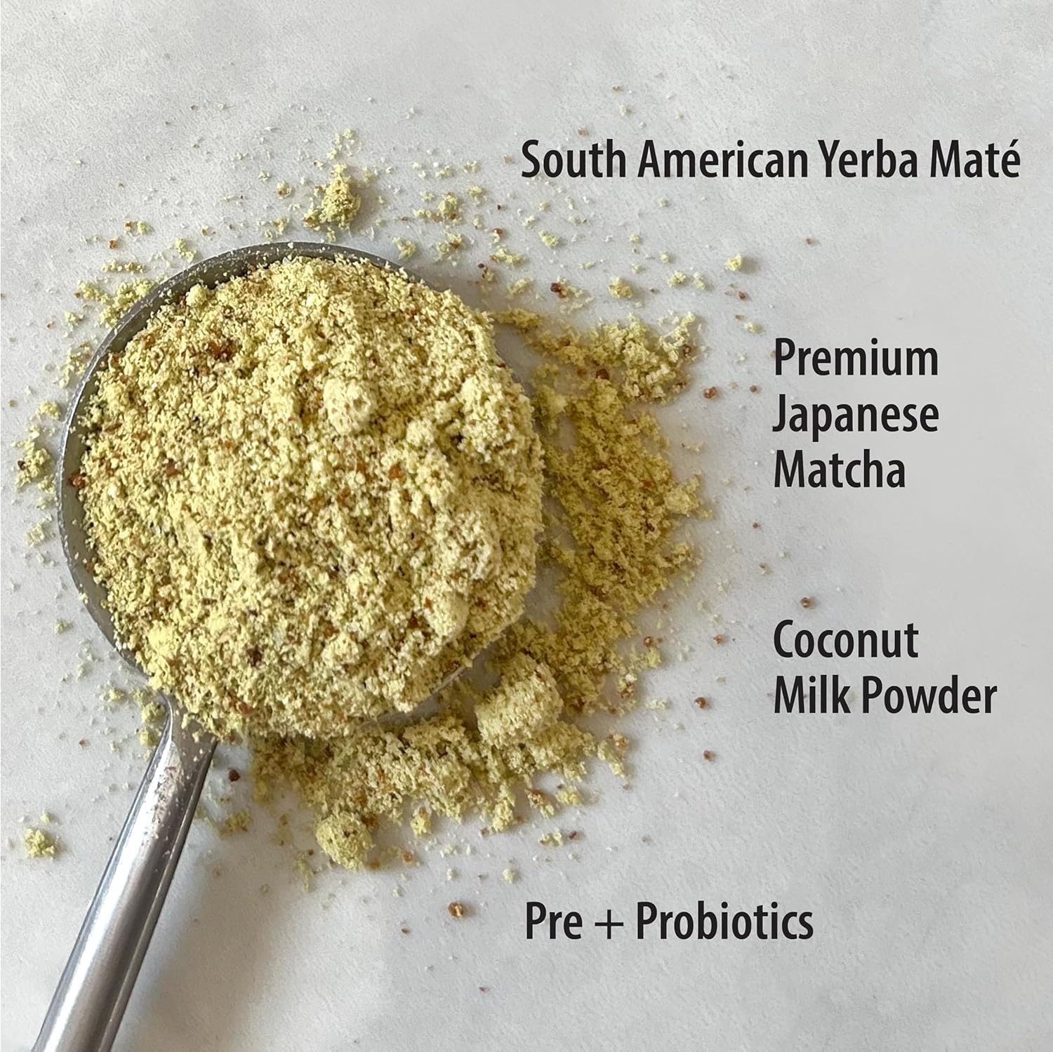 Yerba Mate Mint Latte with Matcha and Probiotics | Organic Traditions® |150g