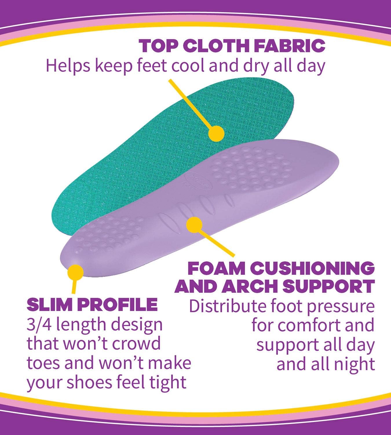 16-Hour Insoles - For Her | Dr. Scholl's® | 1 Pair