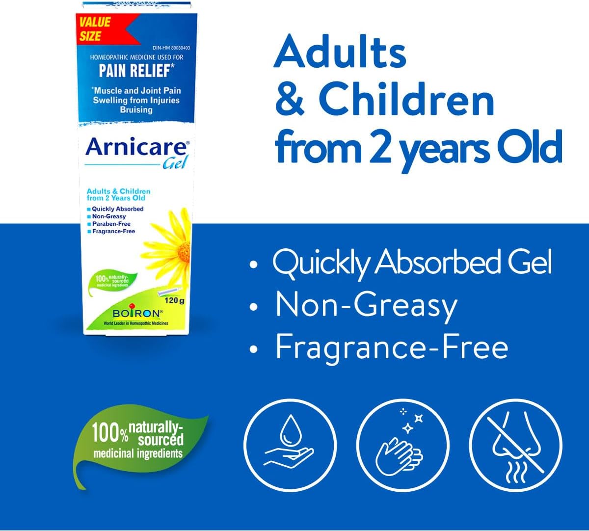 Arnicare® Gel | Boiron® | 120 gr
