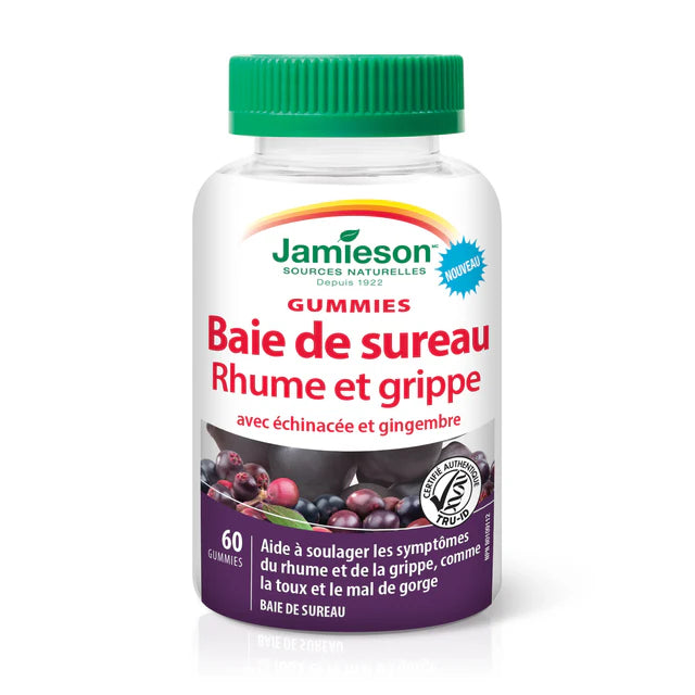 Elderberry Cold & Flu | Jamieson™ | 60 Gummies