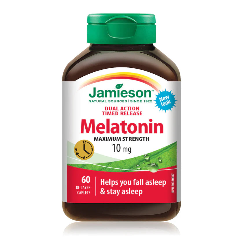 Melatonin (Timed Release) | Jamieson™ | 60 or 100 Caplets