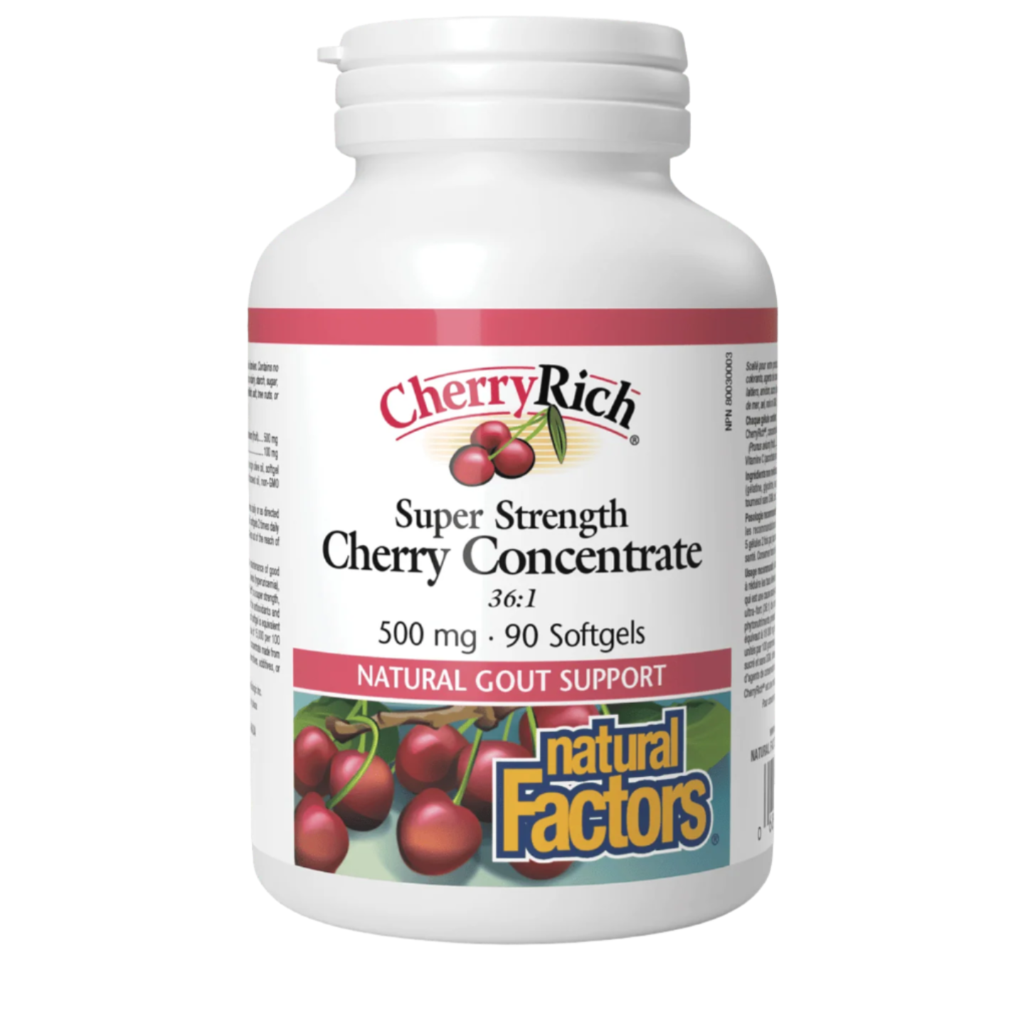 Cherry Concentrate | Natural Factors® | 90 or 180 Softgels
