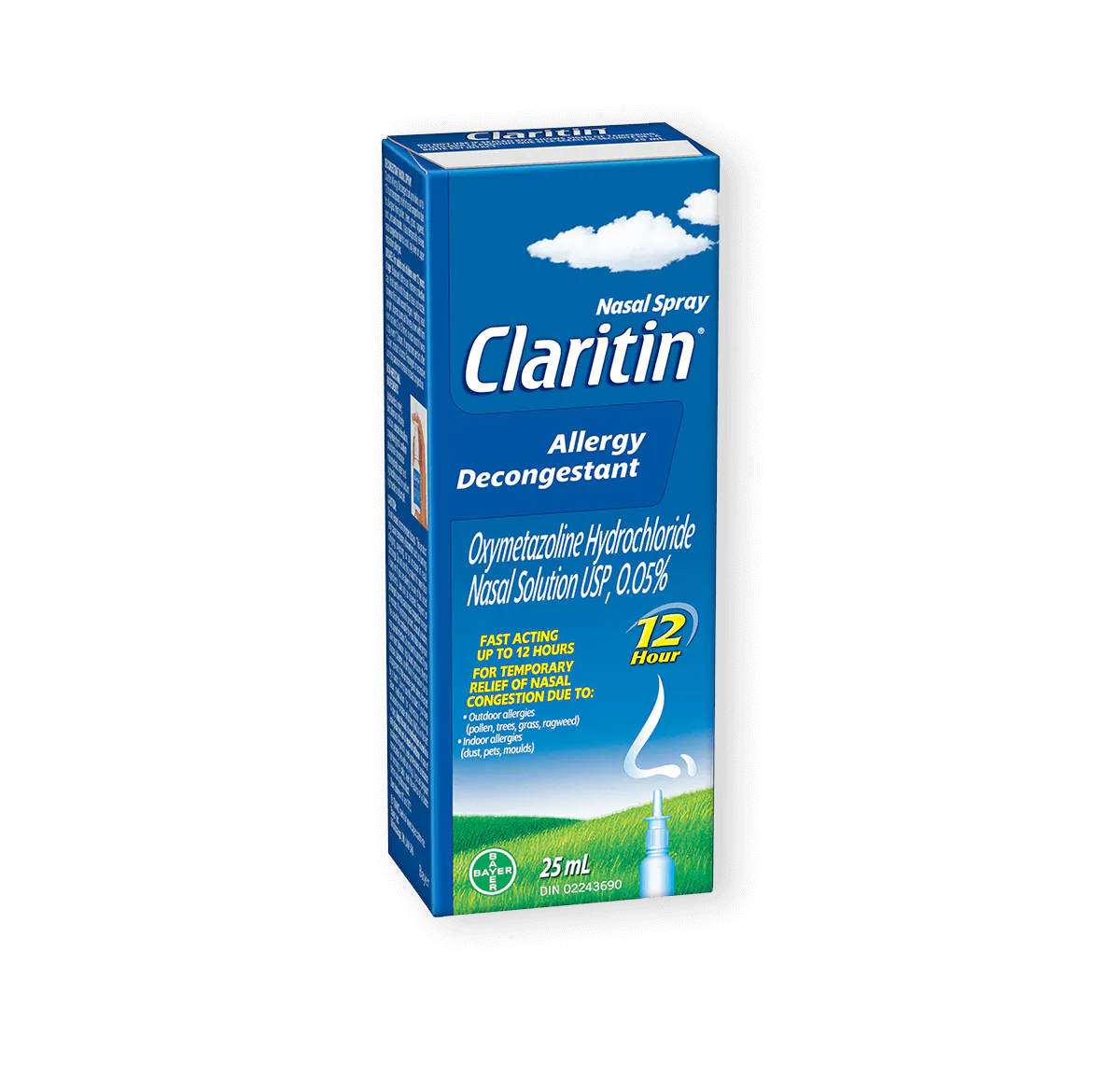 Allergy Decongestant Nasal Spray | Claritin® | 25 mL