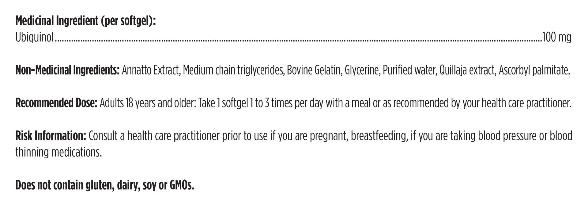 CoQnol™ 100 | Designs for Health® | 60 Softgels