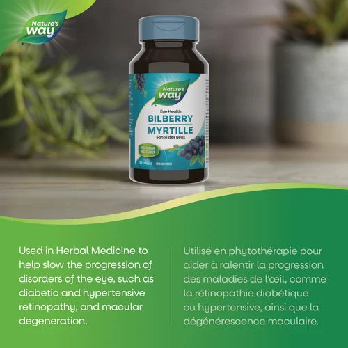Bilberry | Nature's Way® | 60 Vegetable Capsules