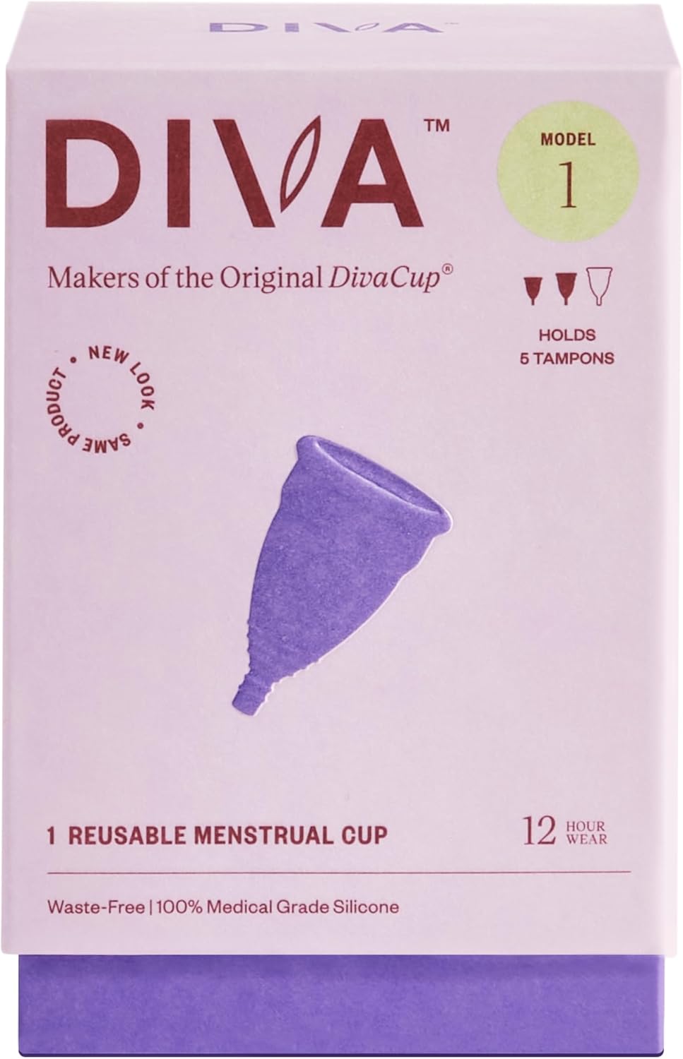 Reusable Menstrual Cup | Diva™ | Model 1 – 26ml / 1.01 fl oz