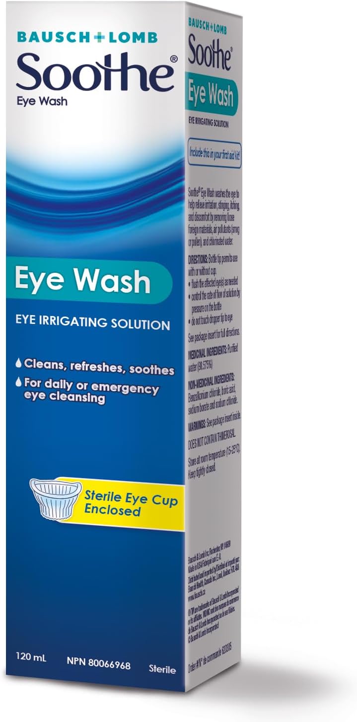 Soothe Eye Wash | Bausch + Lomb | 120 mL