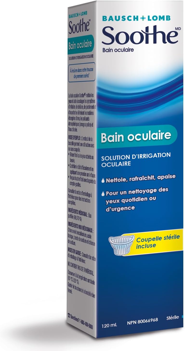 Soothe Eye Wash | Bausch + Lomb | 120 mL