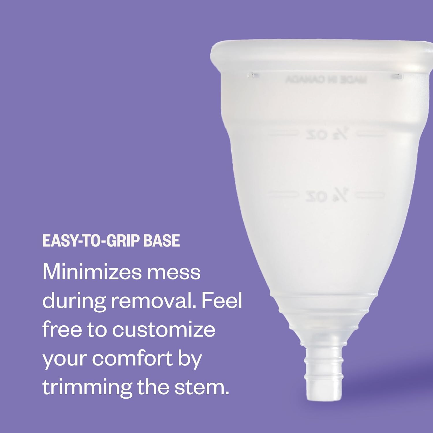 Reusable Menstrual Cup | Diva™ | Model 1 – 26ml / 1.01 fl oz