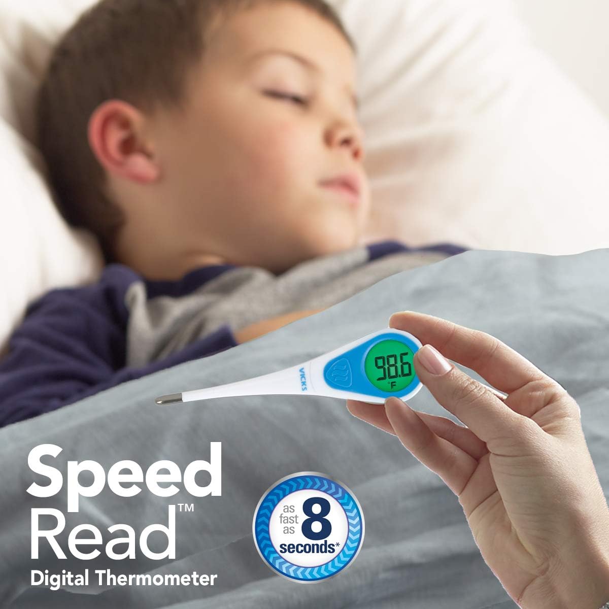 SpeedRead® Digital Thermometer | Vicks | 1 Count (Pack of 1)
