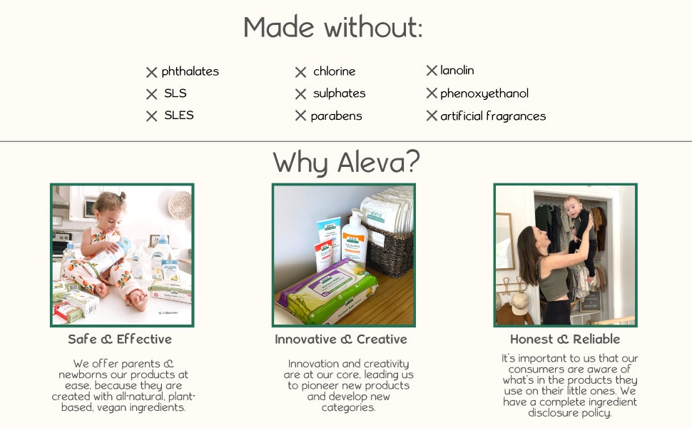 Bamboo Baby® Diapers | aleva® Naturals | Various Size