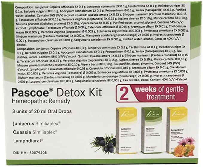 Detox Kit | Pascoe® | 3 x 20 mL OR 50mL x 3