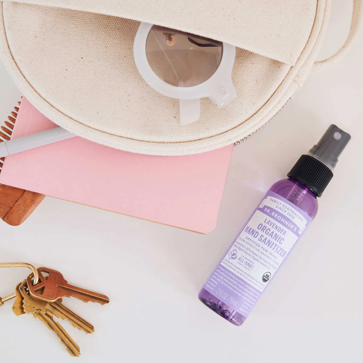 Organic Hand Sanitizer by Dr. Bronner’s® – Clean & Natural Hand Hygiene | 59 mL