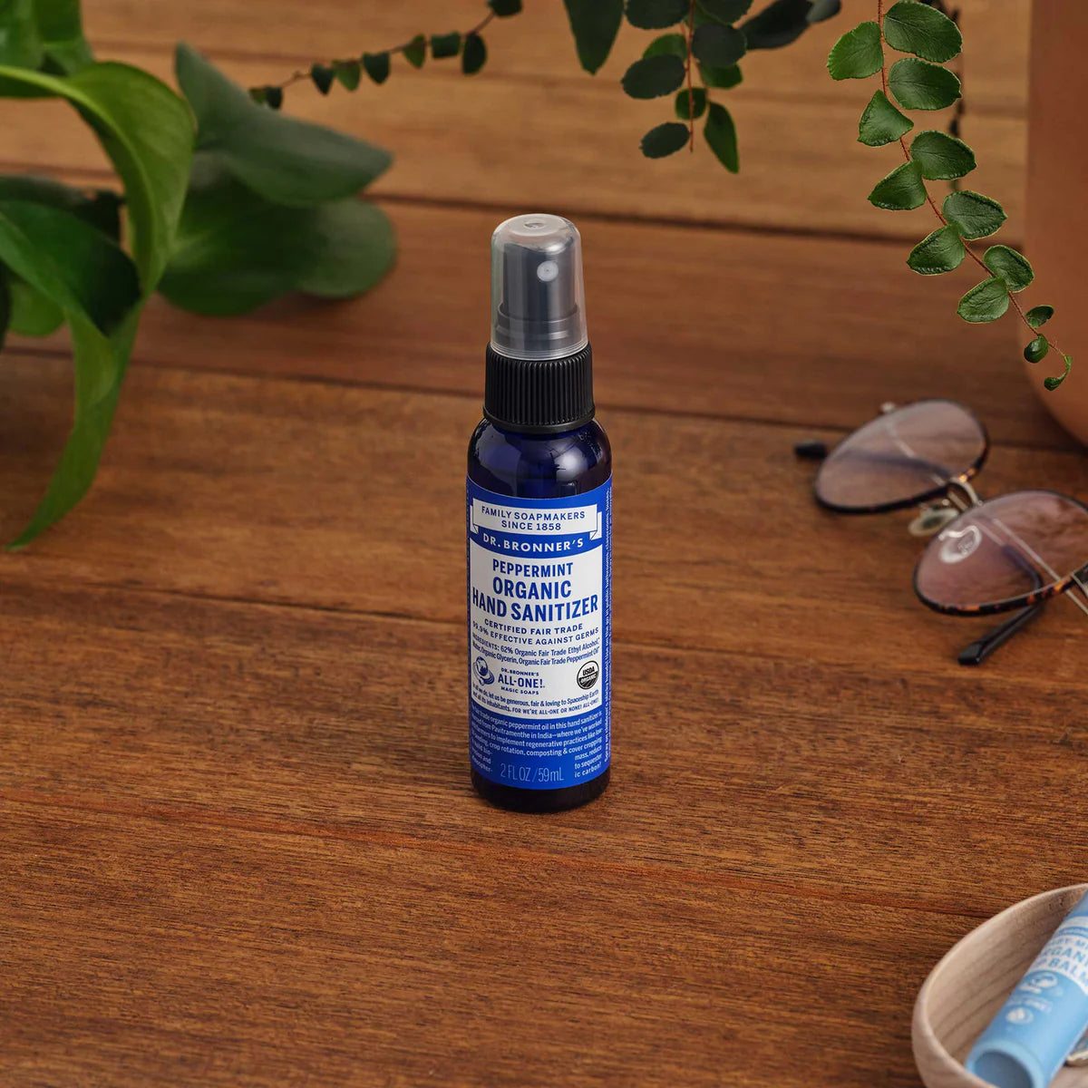 Organic Hand Sanitizer by Dr. Bronner’s® – Clean & Natural Hand Hygiene | 59 mL