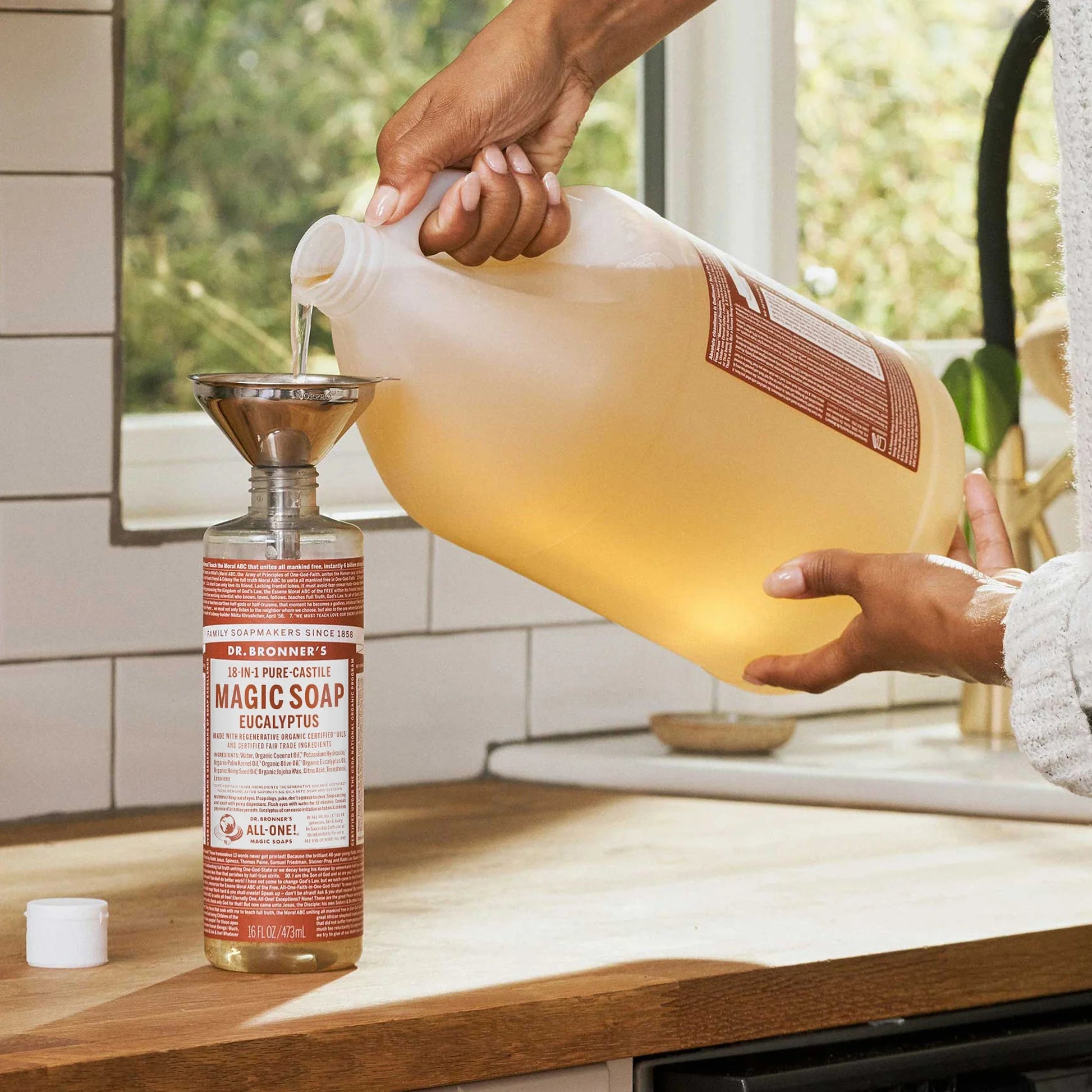 Eucalyptus Pure-Castile Magic Soap | Dr. Bronner's | Various Sizes