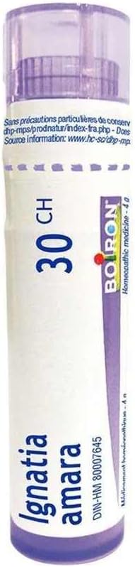 Ignatia amara30ch | Boiron® |Each tube contains 4 g (approximately 80 pellets)