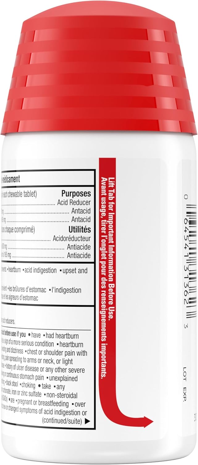 Chewable Mint Tablets | Pepcid Complete | 50 Count