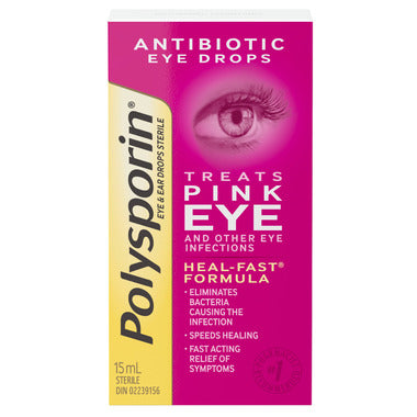 Eye & Ear Drops | Polysporin® | 15 mL