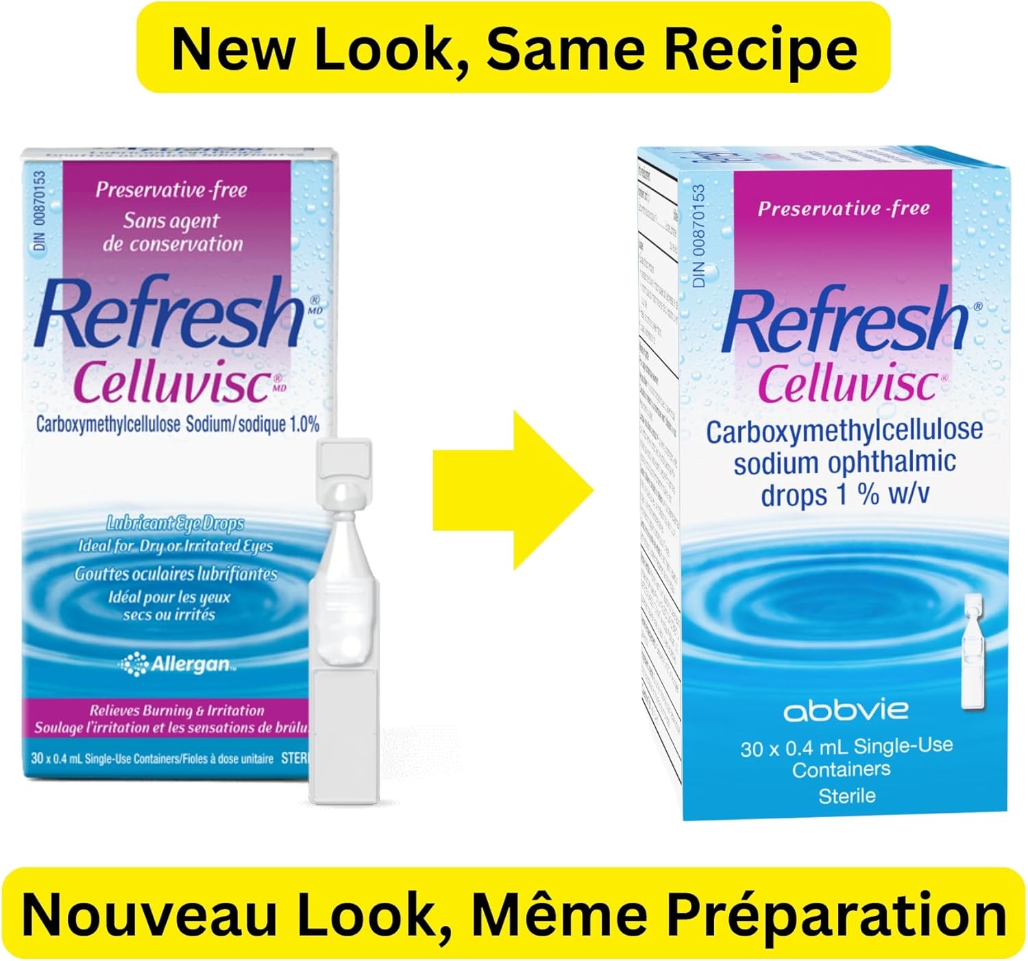 CELLUVISC Ophthalmic Solution|REFRESH| 30 x 0.4 mL