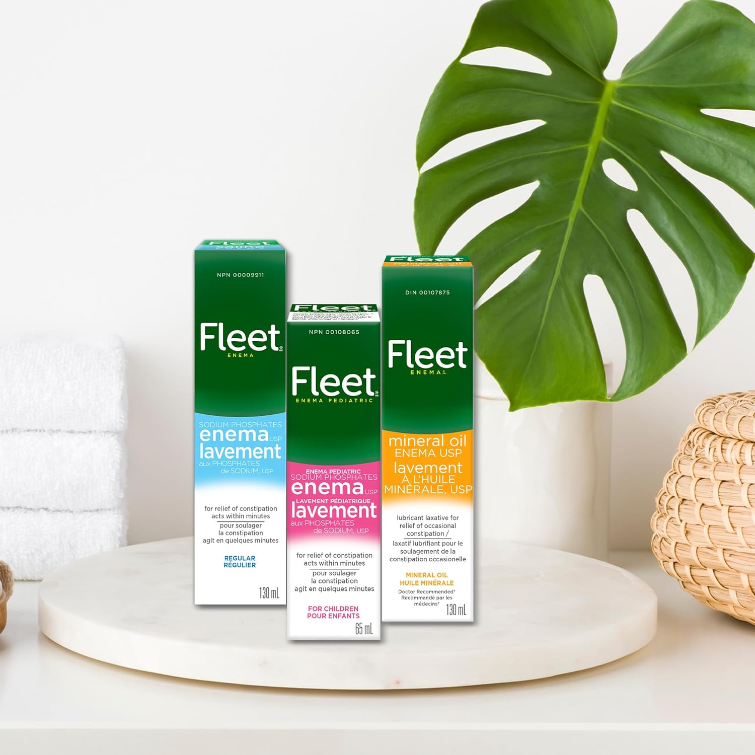 Saline Enema( Laxatives for Constipation Relief)| Fleet | 130 mL