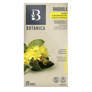 Rhodiola Liquid Capsules | Botanica | 60 or 120 Capsules