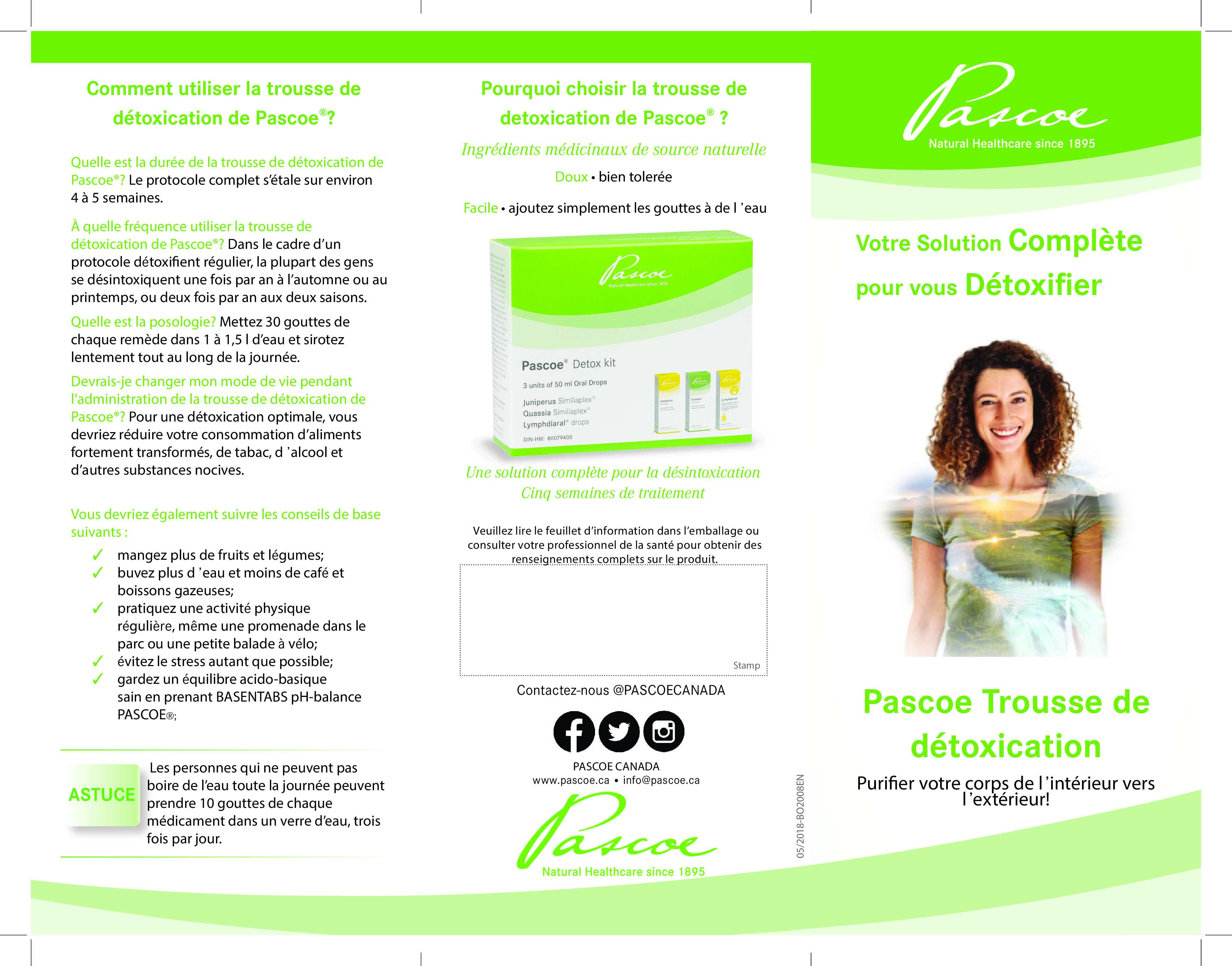 Detox Kit | Pascoe® | 3 x 20 mL OR 50mL x 3