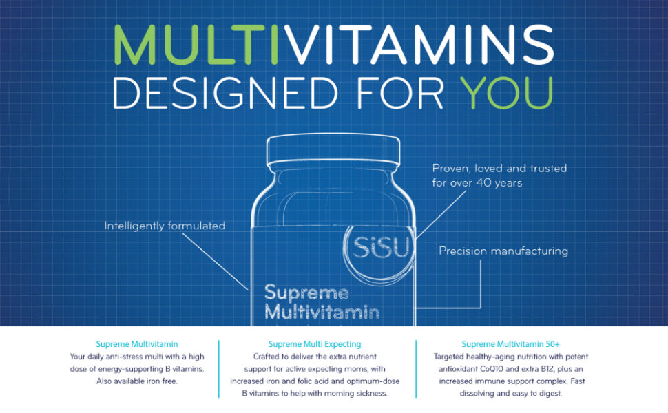 Supreme Multivitamin | SISU | 120 Veg Capsules