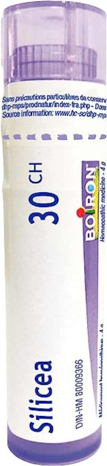 Silicea 30ch | Boiron® | Each tube contains 4 g (approximately 80 pellets)